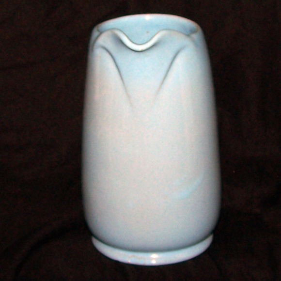 VTG- 7 1/2" Blue Mid Century Frankoma Water Pitcher #81 - Picture 2 of 9